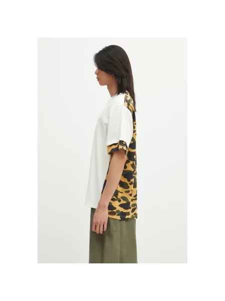 Koszulka A Bathing Ape® beżowa
