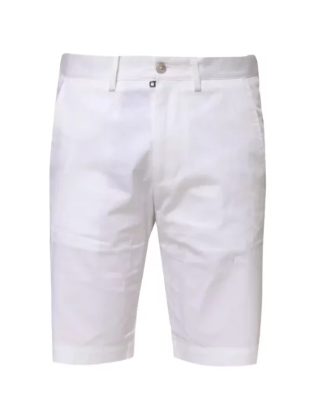 Pantaloni scurți din denim Dolce & Gabbana cu autograf alb