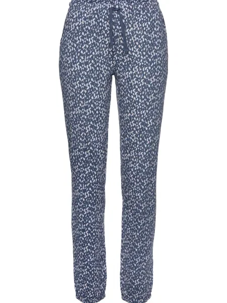 VIVANCE Kalhoty námořnická modř / světlemodrá / starorůžová