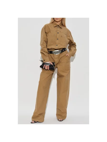 Kombinezon Dsquared2 brązowy