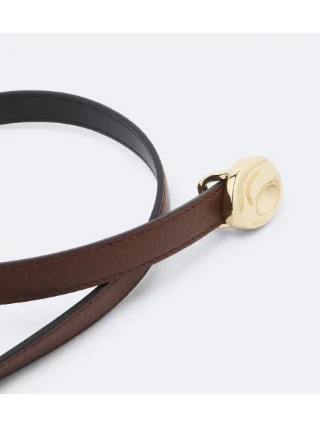 Cu centură reversibil curea Joseph din piele negru