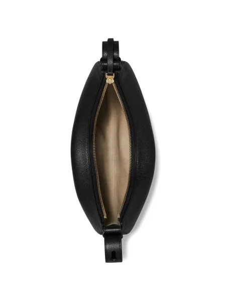 Geanta de piele Tory Burch din piele negru