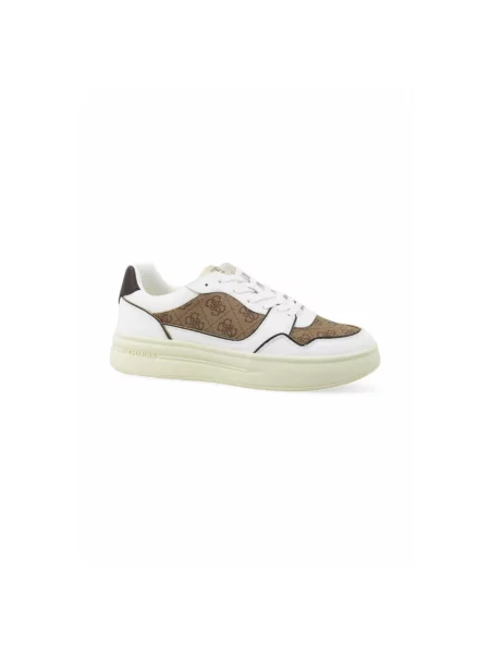 Sneakersy Guess skórzane beżowe