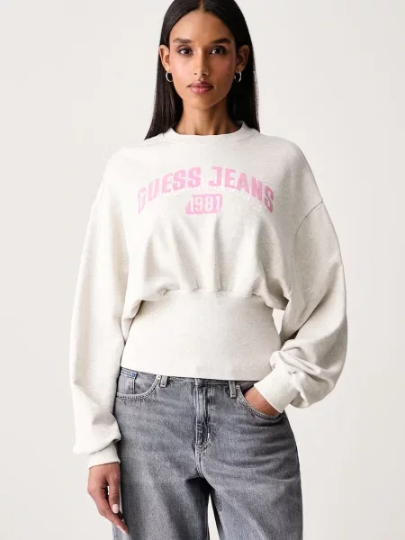 Guess Jeans hanorac pentru femei din gri