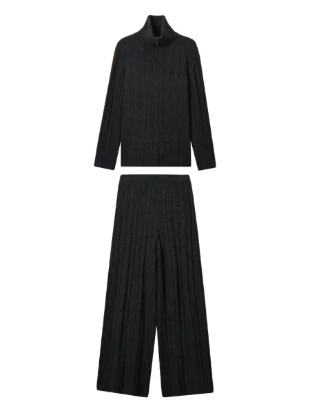 Spodnie B+ab prążkowane szare