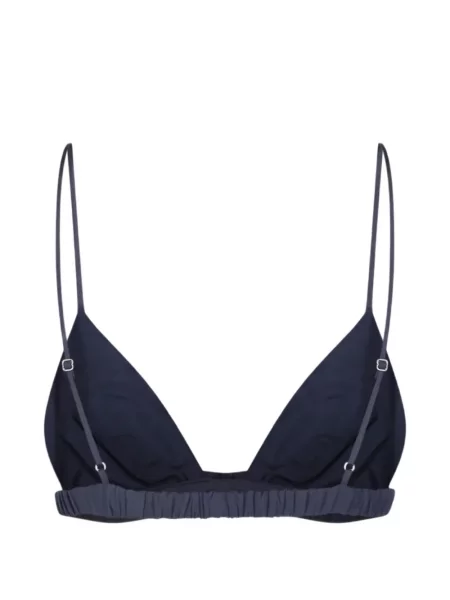 Σατέν bralette The Frankie Shop μπλε
