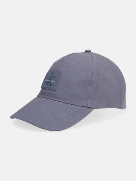 Calvin Klein czapka z daszkiem szara