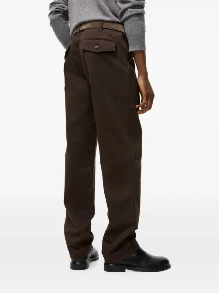 Chinos kelnes Burberry ruoželis ruda