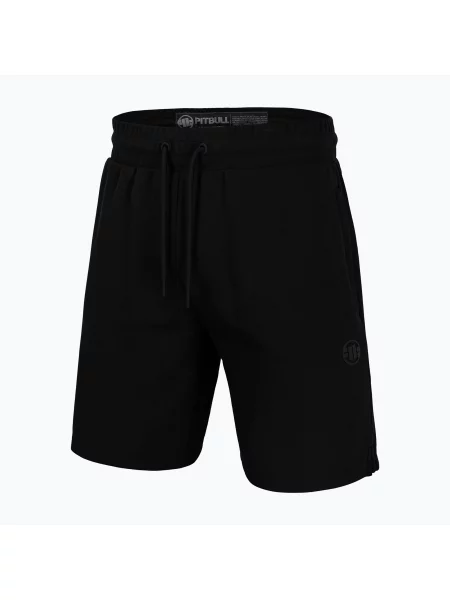 Šortky Pitbull West Coast Pique Rockey black černé