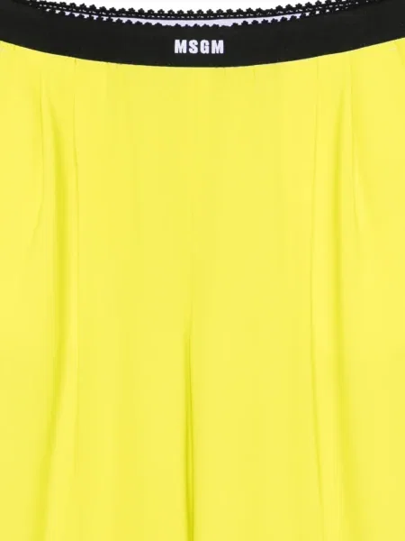 Spodnie Msgm zielone