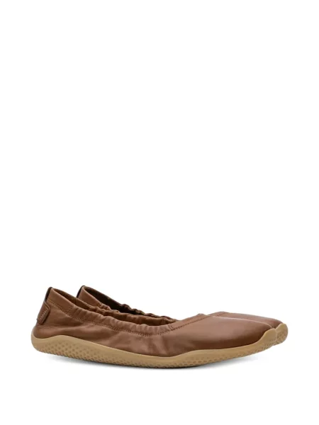 Bőr balerina Vivobarefoot barna
