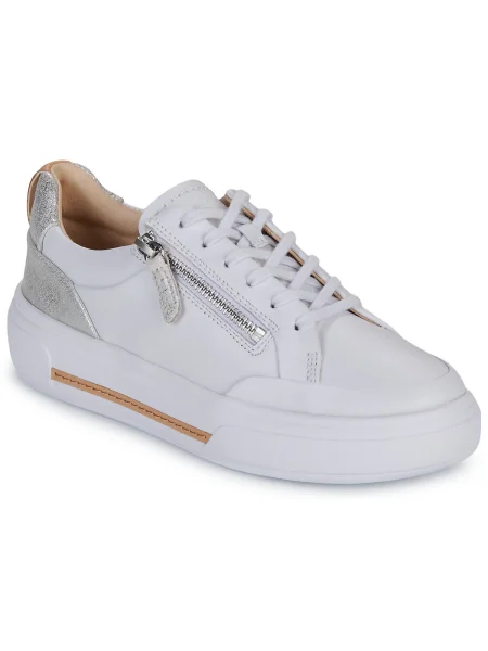 Pantofi Clarks alb