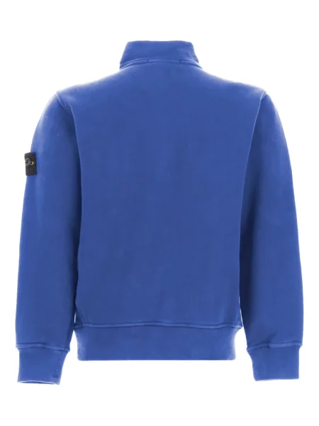 Bluza rozpinana dziecięca Stone Island niebieska