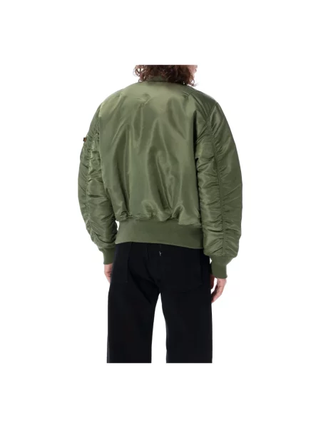 Kurtka bomber Alpha Industries dwustronny zielony