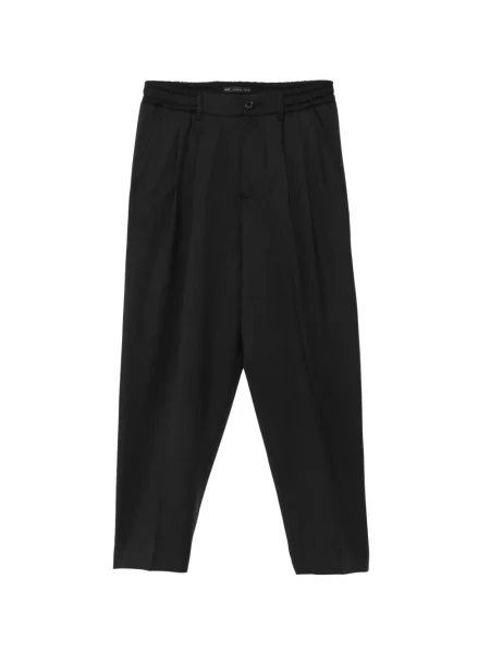 Μάλλινο παντελόνι Low Brand γκρι