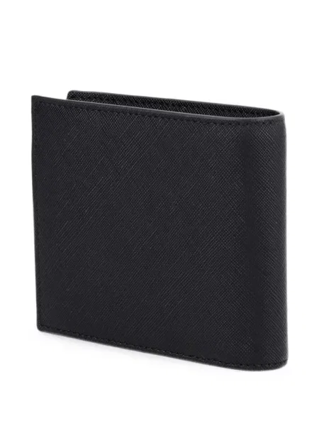 Portofel Armani Exchange cu imagine negru