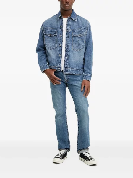 Blugi Levi's® până la genunchi albastru