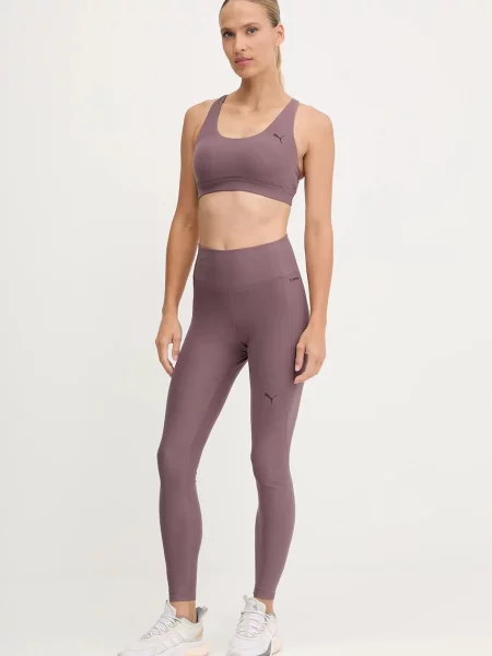 Легінси для тренувань Puma однотонні фіолетовий