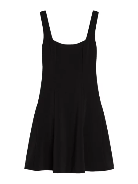 Bershka Obleka črna