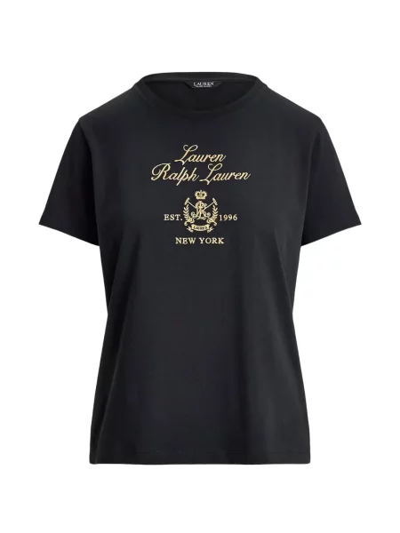 Tricou Lauren Ralph Lauren cu imagine negru