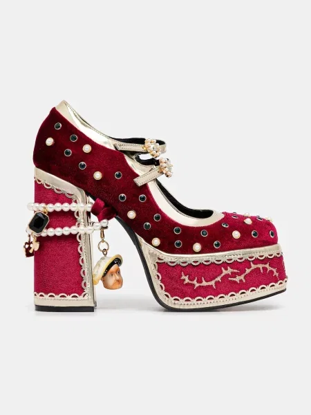 Туфли Koi Footwear бордовые