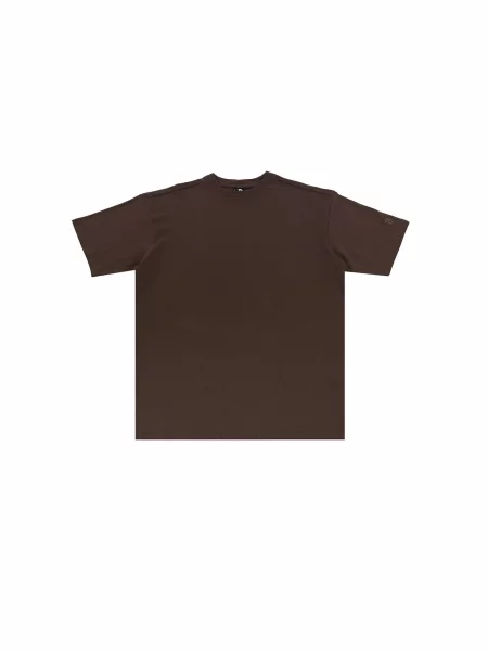 Dropsize Tricou ciocolatiu