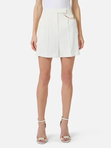 Шорти Elisabetta Franchi білі