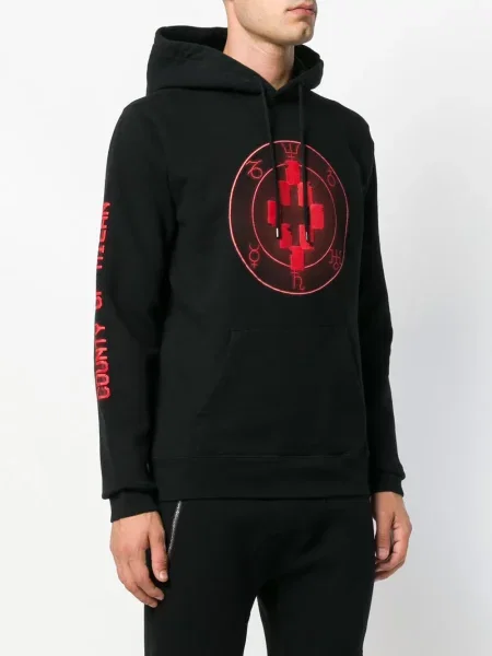 Hoodie County Of Milan μαύρο