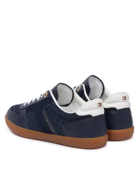 Tommy Hilfiger Superge Th Tribeca Sneaker Monogram Mornarsko modra