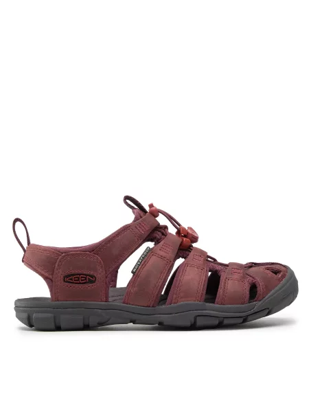 Σανδάλια Keen Clearwater Cnx Lleather μπορντό