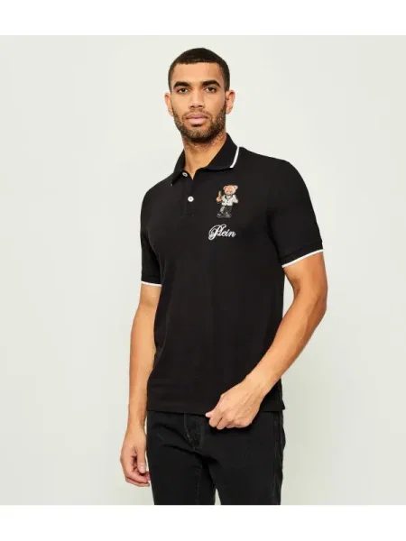 Philipp Plein Polo Teddy negru