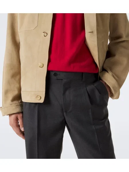 Pantaloni Rubinacci de lână gri