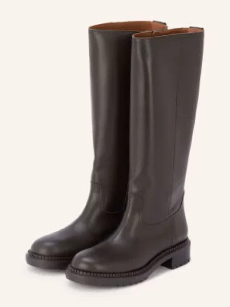 Casadei Kozačky Concept Symphony tmavě / stříbrná hnědá