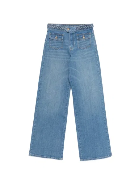 Blugi Maje țesuți albastru