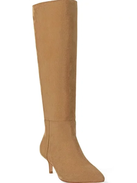 Semišové čižmy Lauren Ralph Lauren Mckay Tl Hl béžová