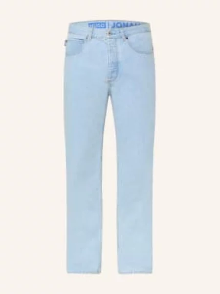 Hugo Džíny Jonah Straight Fit light/pastel blue modré