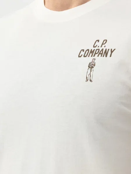 Футболка C.p. Company біла