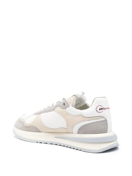 Sneakerși Philippe Model Paris cu autograf gri