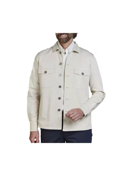 Kurtka Hansen & Jacob beżowa