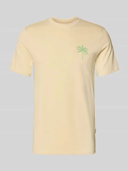 T-shirt z nadrukiem z motywem model SUN PALMS' Blend