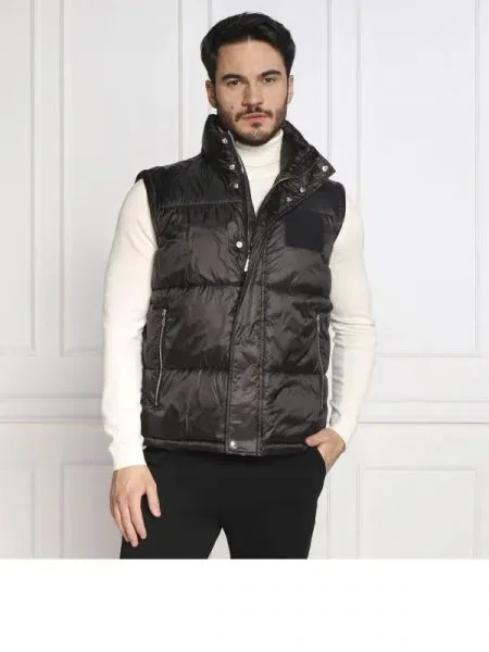 Karl Lagerfeld Geacă 2 în 1 negru
