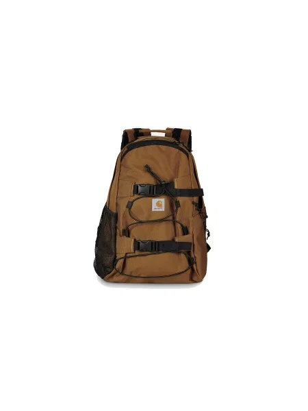 Plecak Carhartt Wip z logo brązowy