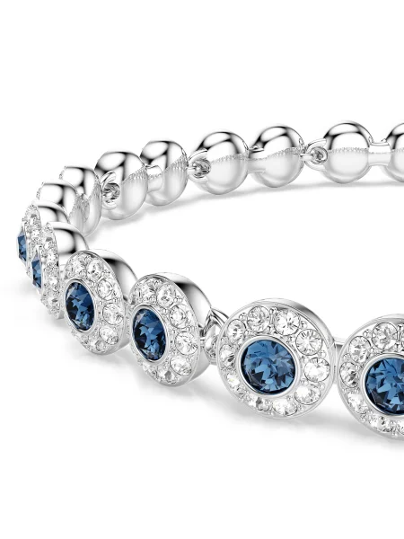 Swarovski Karkötő / ezüst kék