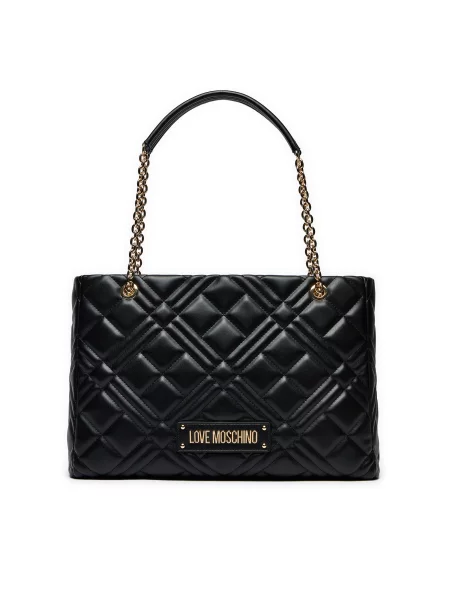 Crossbody torbica Love Moschino črna