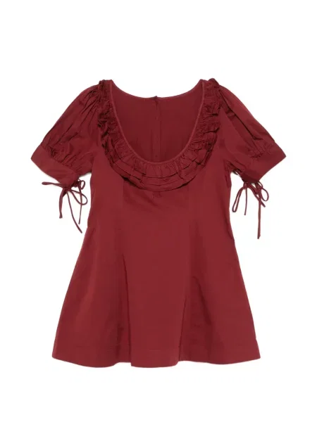 Rochie mini Damson Madder roșu
