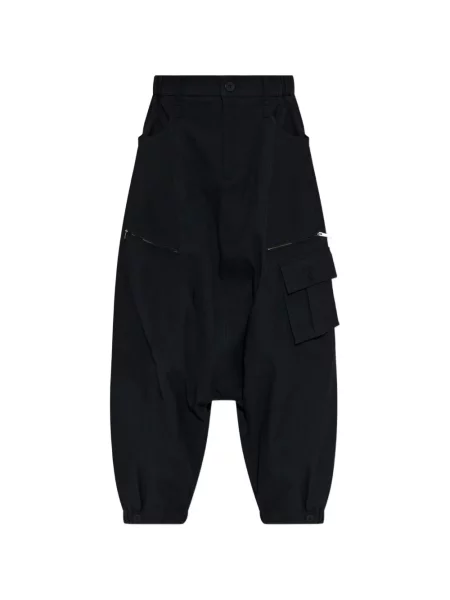 Decupat pantaloni cargo Issey Miyake negru