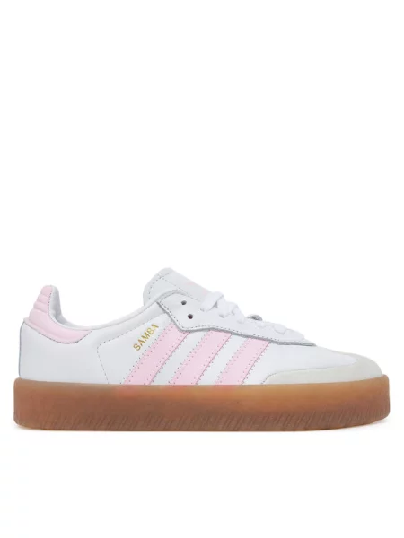 Sneakersy adidas białe