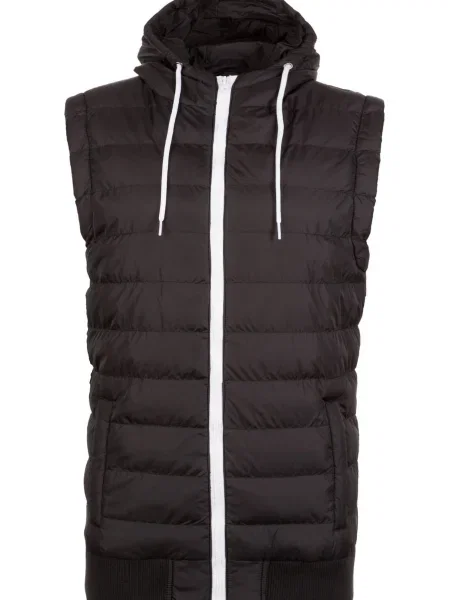 Urban Classics Brezrokavnik črna