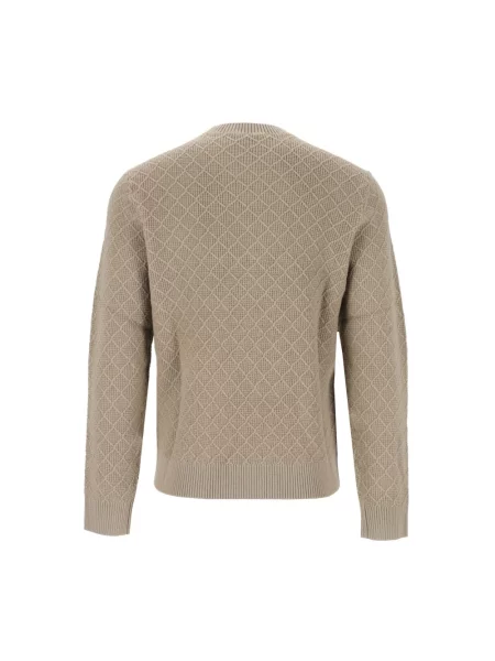 Sweter Emporio Armani wełniany beżowy