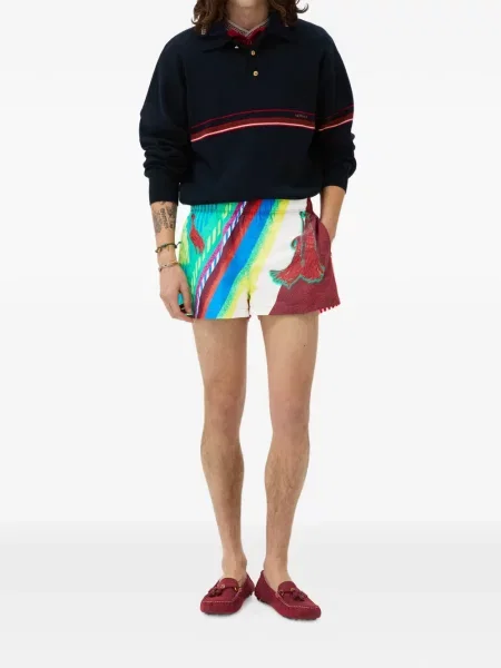 Slip de baie Versace albastru